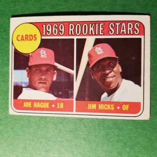 1969 - TOPPS EXMT - NRMT BASEBALL - CARD NO. 559 - CARDINALS ROOKIE STARS - CARDINALS