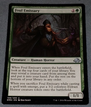 MTG ✨ Foul Emissary - (U) 158/205 Eldritch Moon (EMN) ✨ Magic the Gathering (2016)