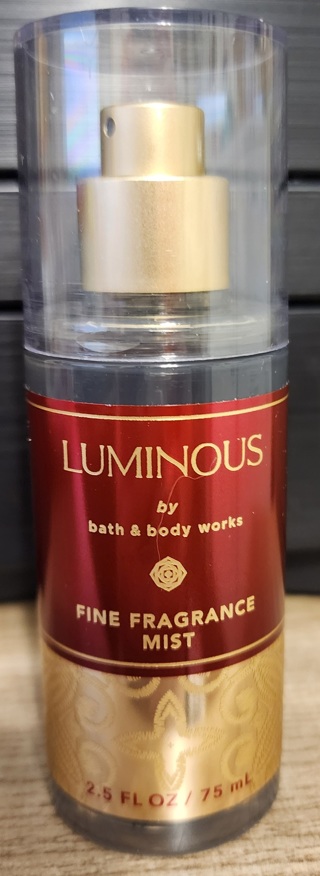 NEW - Bath & Body Works - "Luminous" Fine Fragrance Mist - 2.5 fl oz