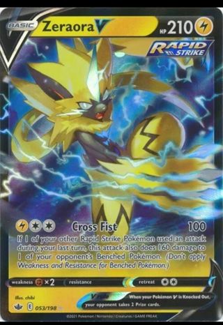 NM Ultra Rare Ziroara V Pokemon card TCG