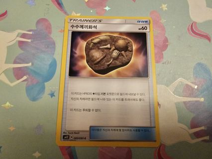 Korean pokemon card