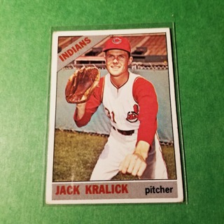 1966 - TOPPS BASEBALL CARD NO. 129 -  JACK KRALICK - INDIANS