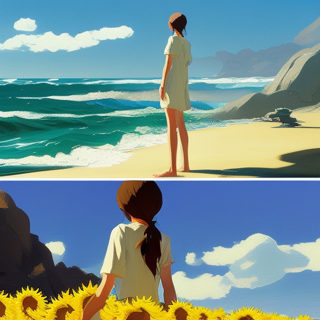 Listia Digital Collectible: Ocean Or Sunflowers Or Both ☀️