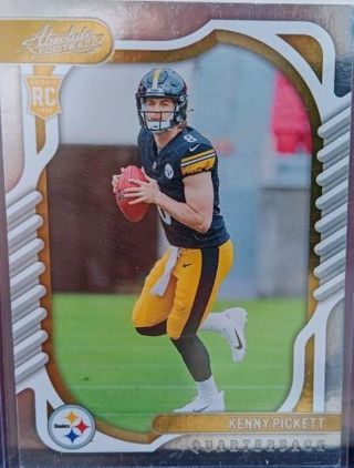 2022 ABSOLUTE KENNY PICKETT ROOKIE RC # 101 PITTSBURGH STEELERS