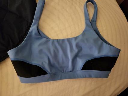 Blue Sports bra