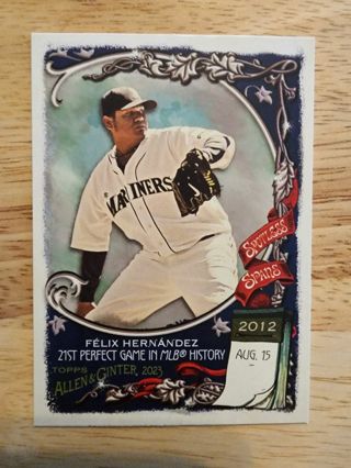 Allen & Ginter #SS-11 Felix Hernandez