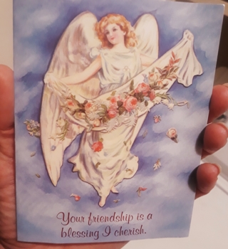 Angel Friendship Card (with Envelope)