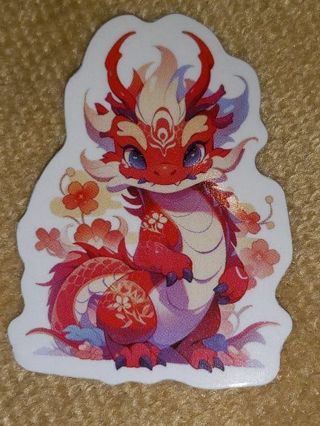 Cute one small vinyl sticker no refunds regular mail Win 2 or more get bonus