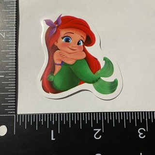 Disney baby Ariel mermaid princess large sticker decal NEW 