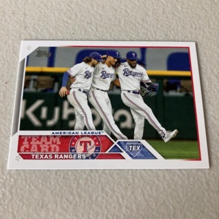 2023 Topps Series 1 - [Base] #292 Texas Rangers