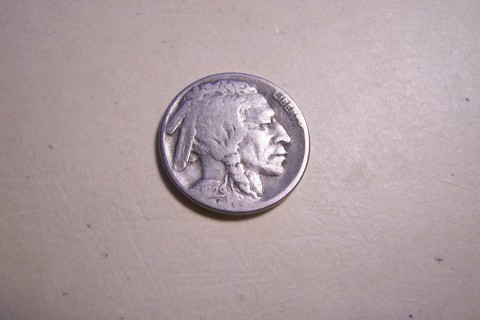 1929-S Indian Head Buffalo Nickel