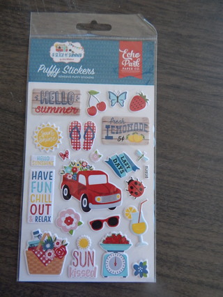 PUFFY STICKERS   SUMMER