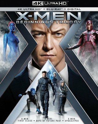 3 4K movies: X-Men prequel trilogy MA/Vudu code