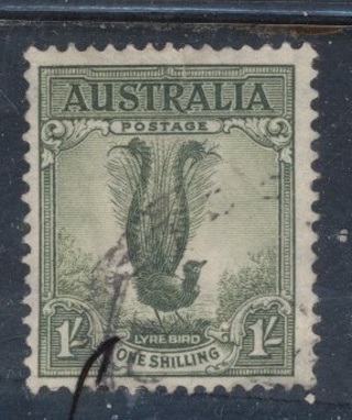 Australia:  1935, Lyre Bird, Wildlife, Used, Scott # AU-141 - AIS-2200h