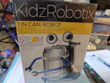 Kidz Robotix Tin Can Robot Kit NEW IN PACK
