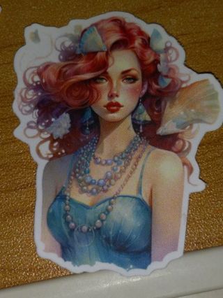 Girl Cute new one vinyl sticker no refunds regular mail only Very nice