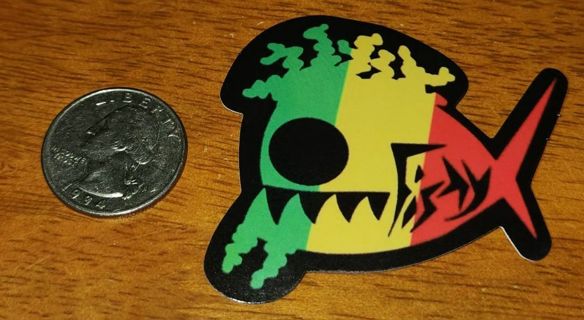 Bob Marley/Rasta/Reggae Sticker (#27)