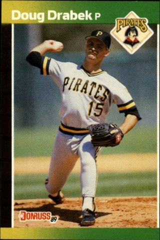 Doug Drabek 1989 Donruss Pittsburgh Pirates