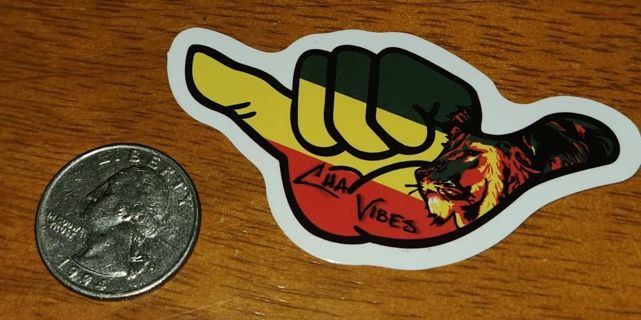 Bob Marley/Rasta/Reggae Sticker (#10)