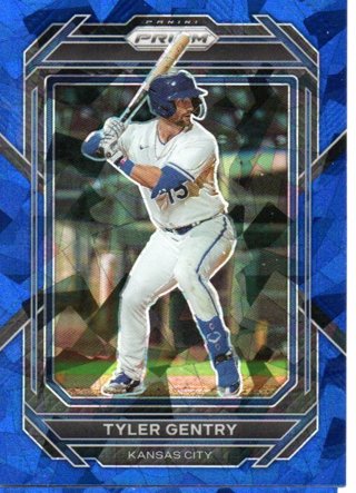 2023 Panini Prizm Tyler Gentry Blue Ice