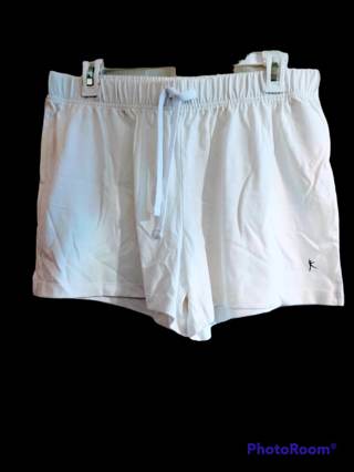 DANSKING NOW WHITE SHORTS - Sz LG 12-14 - NEW - FREE SHPG