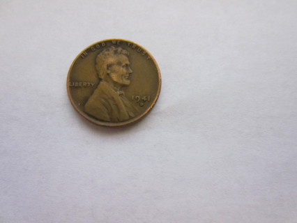 1941-D Lincoln Wheat Head Penny