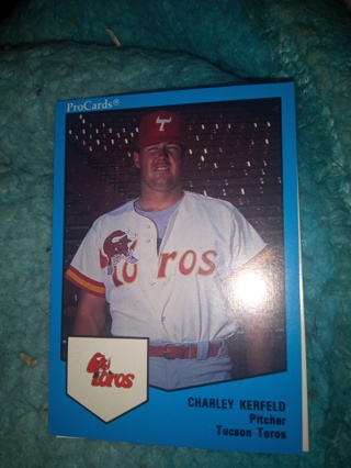 1989 Pro cards Blue Charley Kerfeld