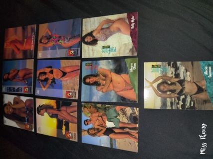 Endless summer and Portfolios trading cards
