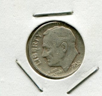 1952 P Roosevelt Dime-90% Silver!