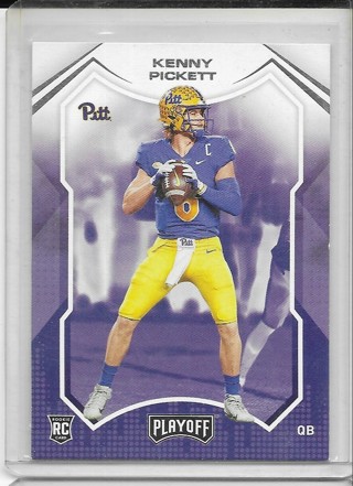 Kenny Pickett 2022 Chronicles Draft Playbook #1 Rookie Card