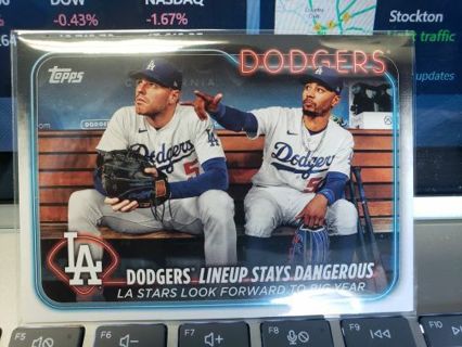 Los Angeles Dodgers 2024 Topps Baseball card