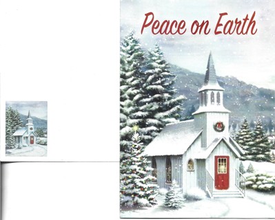  Brand New Never Been Used Christmas Greeting Card With Matching Envelope