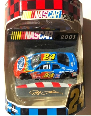 Nascar Jeff Gordon Ornament 2001 #24 Mint