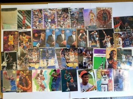 1990's NBA Baseball Superstars Lot with 40+ Rookie's & Inserts.