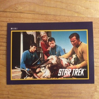 1991 Star Trek TV Series 25th Anniversary Trading Card | MIRI | Card # 23