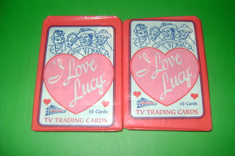 I Love Lucy Sealed Trading cards 2 Packs