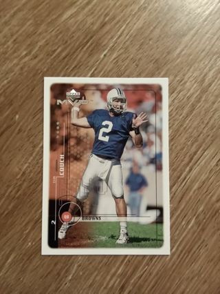 Upperdeck- Tim Couch RC