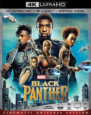 Black Panther (Digital 4K UHD Download Code Only) *Marvel Comics* *Chadwick Boseman* Lupita Nyong'o