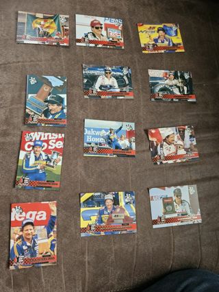 Dale Earnhardt 12 card lot