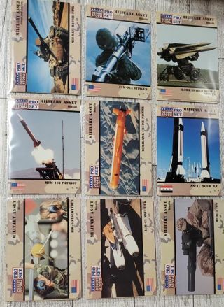 18 Desert Storm Cards 202-219!