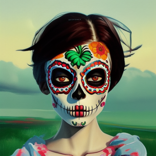 Listia Digital Collectible: Sugar Skull Selma