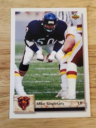 92 Upper Deck Mike Singletary #568