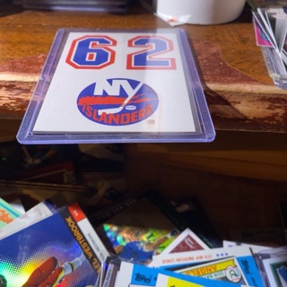 1987 topps New York islanders hockey helmet stickers 