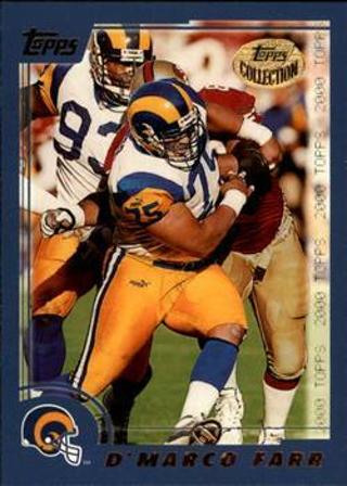 Tradingcard - #92 - D'Marco Farr - St. Louis Rams