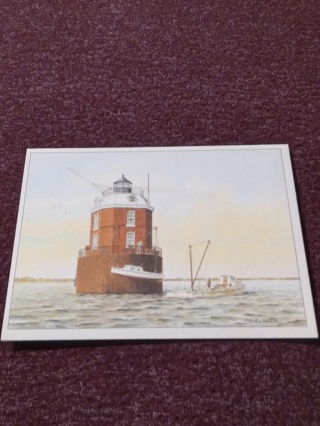 Lighthouse Notecard - "Sandy Point Shoal"