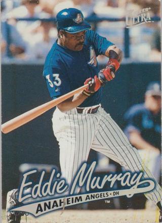 Eddie Murray 1997 Fleer Ultra #398 Angels