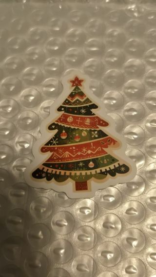 Christmas Tree Sticker