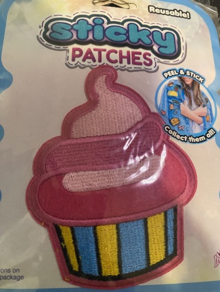 new CUPCAKE reusable sticky patch  mc1