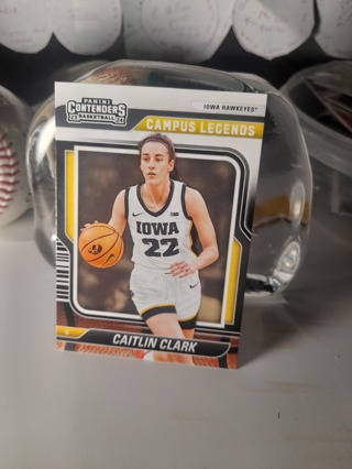 Rookie Caitlin Clark Panini Contenders Iowa Fever