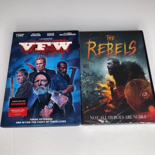 Lot of 2 DVD movies VFW and The Rebels